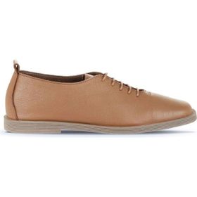 Bueno Shoes 01WD4205 Kahverengi Deri Kadın Günlük Ayakkabı