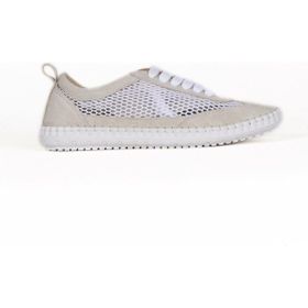 Bueno Shoes 01WE1805 Bej Süet Kadın Günlük Ayakkabı