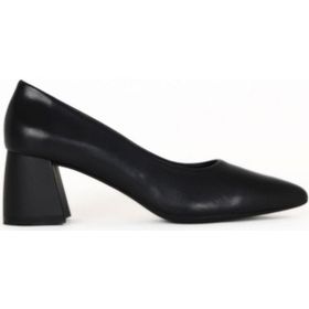 Bueno Shoes 01WE5801 Siyah Deri Kadın Topuklu Ayakkabı