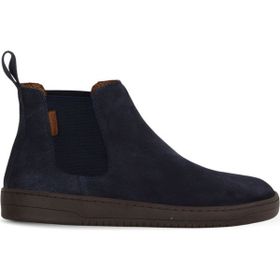 Bueno Shoes 01WF1804 Lacivert Süet Kadın Düz Bot