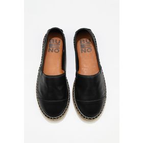Bueno Shoes 01WJ0300 Siyah Deri Kadın Sandalet