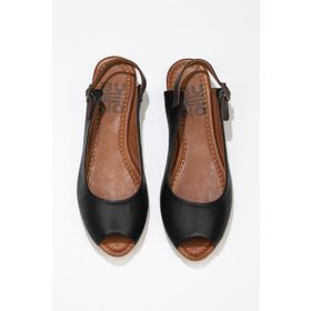 Bueno Shoes 01WJ2100 Gri Taba Deri Kadın Düz Sandalet