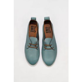 Bueno Shoes 01WJ2123 Mavi Deri Kadın Günlük Ayakkabı