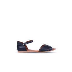 Bueno Shoes 01wl1217 Siyah Deri Kadın Sandalet