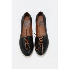 Bueno Shoes 01WL1237 Gri Deri Kadın Düz Babet