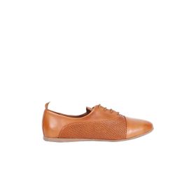 Bueno Shoes 01WL1247 Taba Deri Kadın Babet