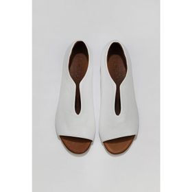 Bueno Shoes 01WL2405 Beyaz Deri Kadın Düz Babet