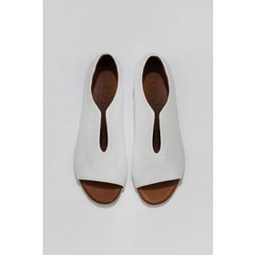 Bueno Shoes 01WL2405 Beyaz Deri Kadın Düz Babet