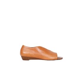Bueno Shoes 01wl2405 Taba Deri Kadın Düz Sandalet