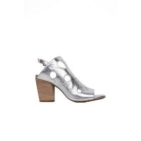 Bueno Shoes 01wl3704 Taba Deri Kadın Topuklu Sandalet