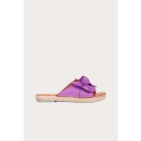 Bueno Shoes 01WL4605 Lila Deri Kadın Espadril Terlik