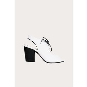 Bueno Shoes 01WN0100 Beyaz Deri Kadın Sandalet