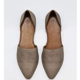 Bueno Shoes 01WN0101 Gri Deri Kadın Sandalet