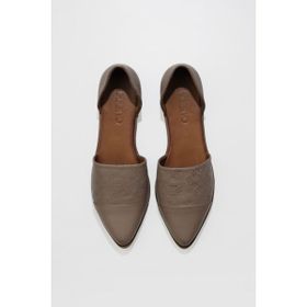 Bueno Shoes 01WN0101 Gümüş Deri Kadın Babet