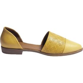 Bueno Shoes 01WN0101 Sarı Deri Kadın Sandalet