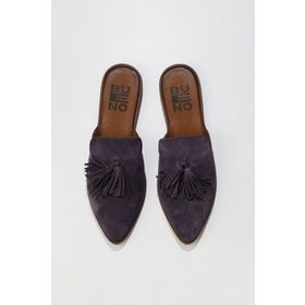 Bueno Shoes 01WN0111 Mor Süet Kadın Düz Terlik