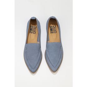 Bueno Shoes 01WN0128 Mavi Kadın Düz Babet