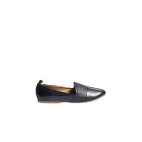 Bueno Shoes 01WN0700 Siyah Deri Kadın Sandalet