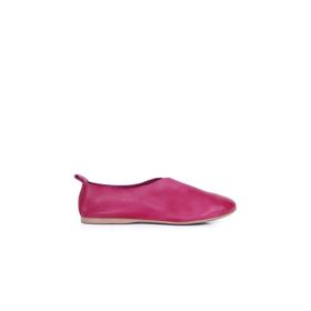 Bueno Shoes 01WN0702 Fuşya Deri Kadın Babet
