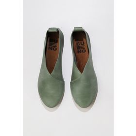 Bueno Shoes 01WN0702 Mavi Deri Kadın Babet