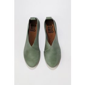 Bueno Shoes 01WN0702 Mavi Deri Kadın Babet