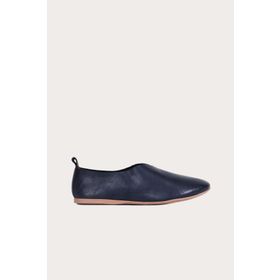 Bueno Shoes 01WN0702 Siyah Deri Kadın Babet