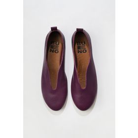 Bueno Shoes 01WN0710 Sarı Deri Kadın Düz Babet