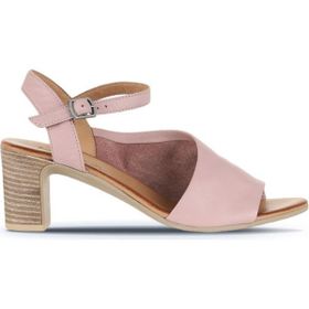 Bueno Shoes 01WN1519 Gül Kurusu Deri Kadın Topuklu Sandalet