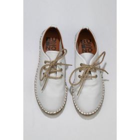 Bueno Shoes 01WN1617 Beyaz Deri Kadın Espadril Ayakkabı