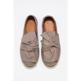 Bueno Shoes 01WN3100 Gri Simli Deri Kadın Sandalet