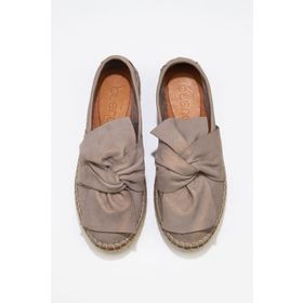 Bueno Shoes 01WN3100 Gri Simli Deri Kadın Sandalet