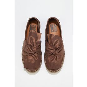 Bueno Shoes 01WN3100 Kahverengi Simli Deri Kadın Sandalet