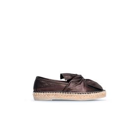 Bueno Shoes 01WN3100 Siyah Deri Kadın Babet