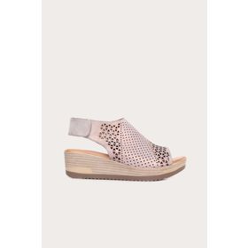 Bueno Shoes 01WN3200 Pudra Deri Kadın Sandalet