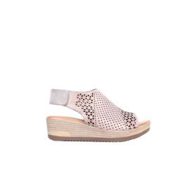 Bueno Shoes 01WN3200 Pudra Deri Kadın Sandalet