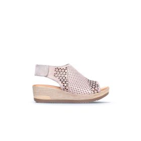 Bueno Shoes 01WN3200 Pudra Deri Kadın Sandalet