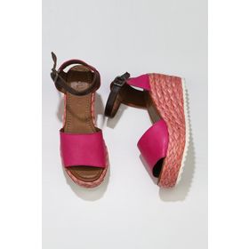Bueno Shoes 01WN3601 Fuşya Deri Kadın Sandalet