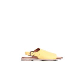 Bueno Shoes 01WN5000 Beyaz Deri Kadın Düz Sandalet