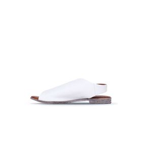 Bueno Shoes 01WN5000 Beyaz Deri Kadın Sandalet