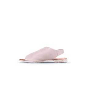 Bueno Shoes 01WN5000 Gümüş Deri Kadın Sandalet