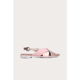 Bueno Shoes 01WN5010 Pudra Multi Deri Kadın Sandalet