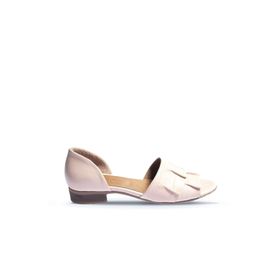 Bueno Shoes 01WN5100 Gri Deri Kadın Topuklu Sandalet