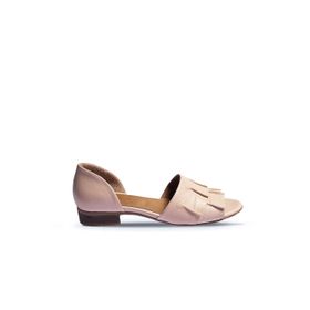 Bueno Shoes 01WN5100 Pudra Deri Kadın Babet