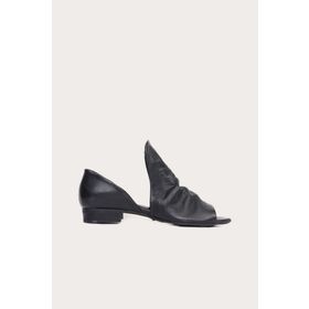 Bueno Shoes 01WN5111 Siyah Deri Kadın Sandalet