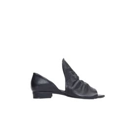 Bueno Shoes 01WN5111 Siyah Deri Kadın Sandalet