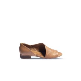 Bueno Shoes 01WN5112 Kahverengi Deri Kadın Düz Sandalet
