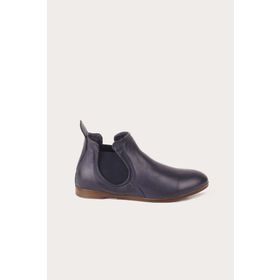 Bueno Shoes 01WP1602 Lacivert Deri Kadın Bot