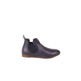 Bueno Shoes 01WP1602 Lacivert Deri Kadın Bot