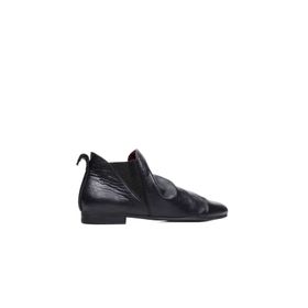 Bueno Shoes 01WP5903 Siyah Deri Kadın Bot