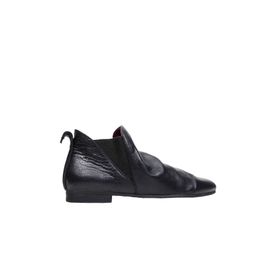 Bueno Shoes 01WP5903 Siyah Deri Kadın Bot